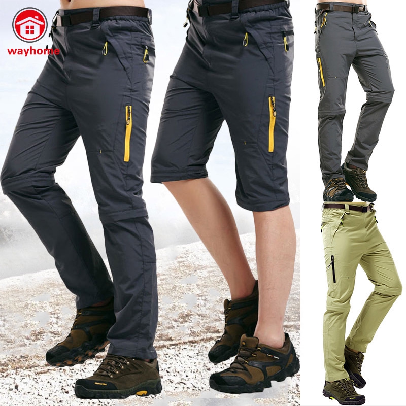 hiking cargo trousers