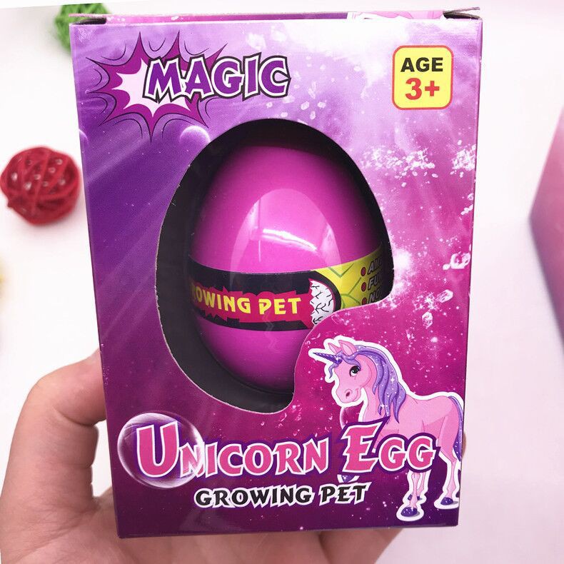 unicorn egg growing pet