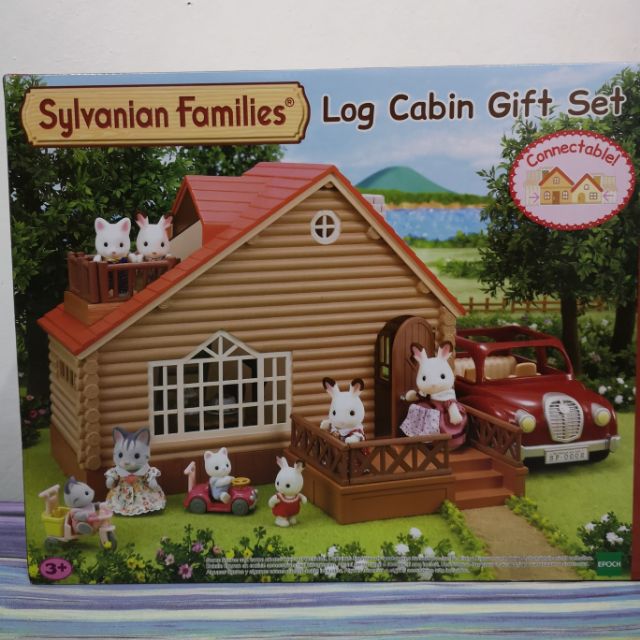 sylvanian families log cabin best price