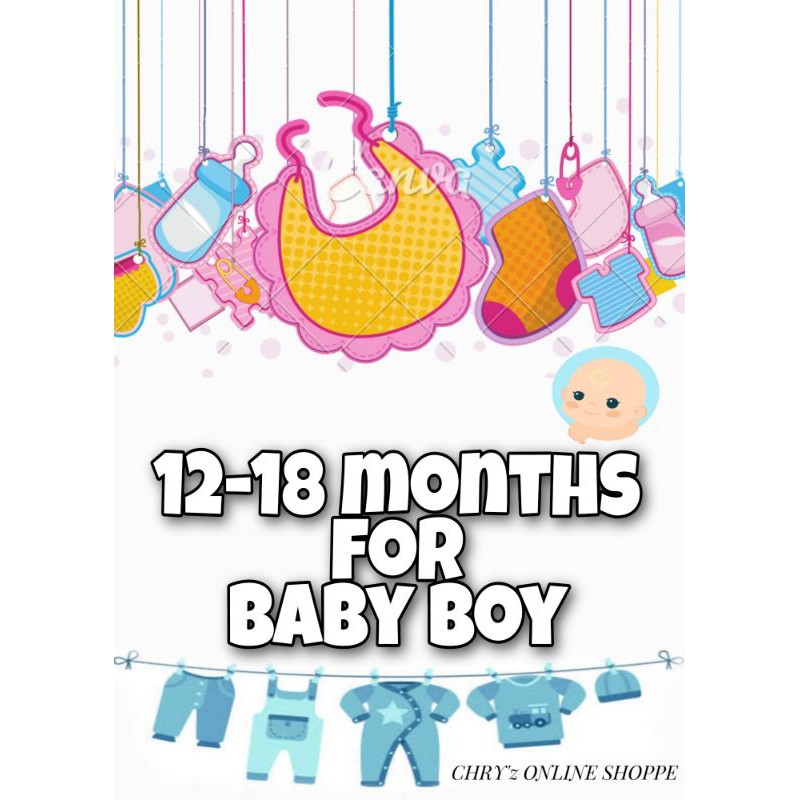 1218 months baby boy (infantwear) Shopee Philippines