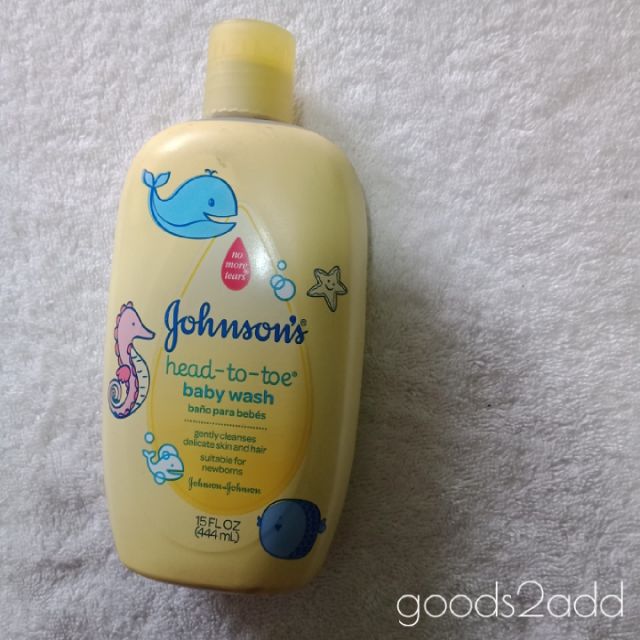 johnson's head to toe body wash
