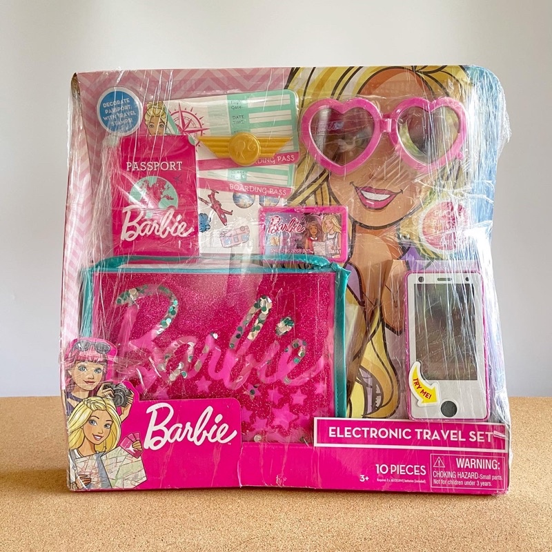 barbie electronic travel set