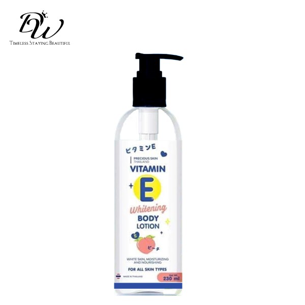 DW PRECIOUS SKIN Vitamin E Whitening Body Lotion 230ml (Thailand