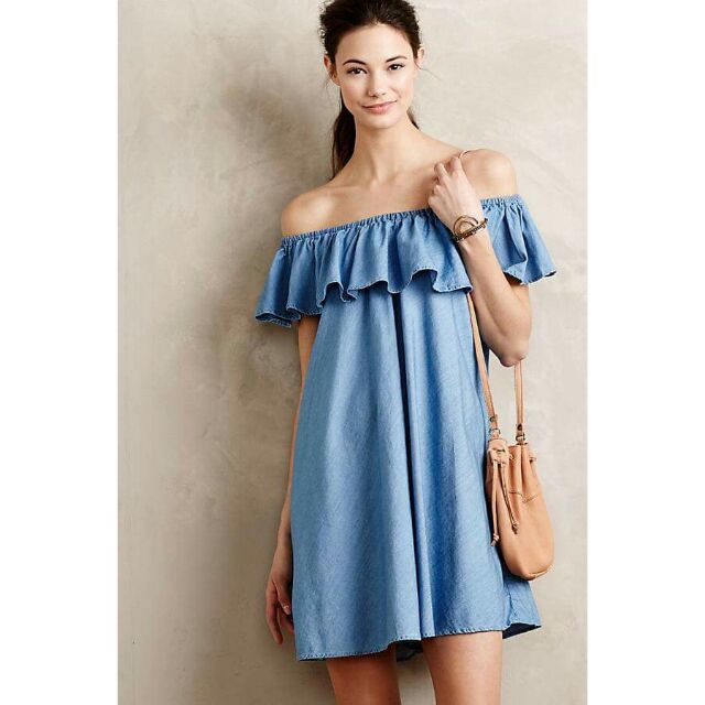 off shoulder dress blouse