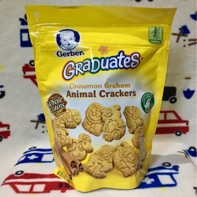 ️ Gerber Graduates Cinnamon Graham Animal Crackers Shopee Philippines