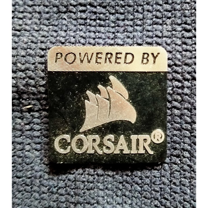 Powered by Corsair Case Badge | Shopee Philippines
