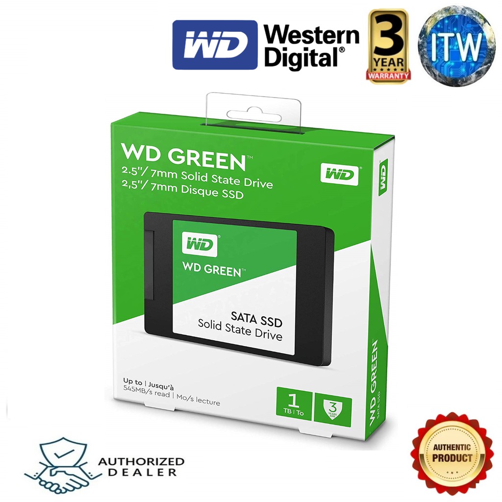 Western Digital WD Green 1TB 2.5