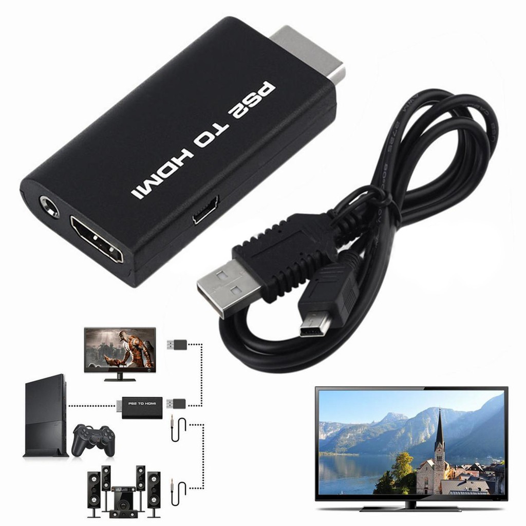 ps2 av adapter