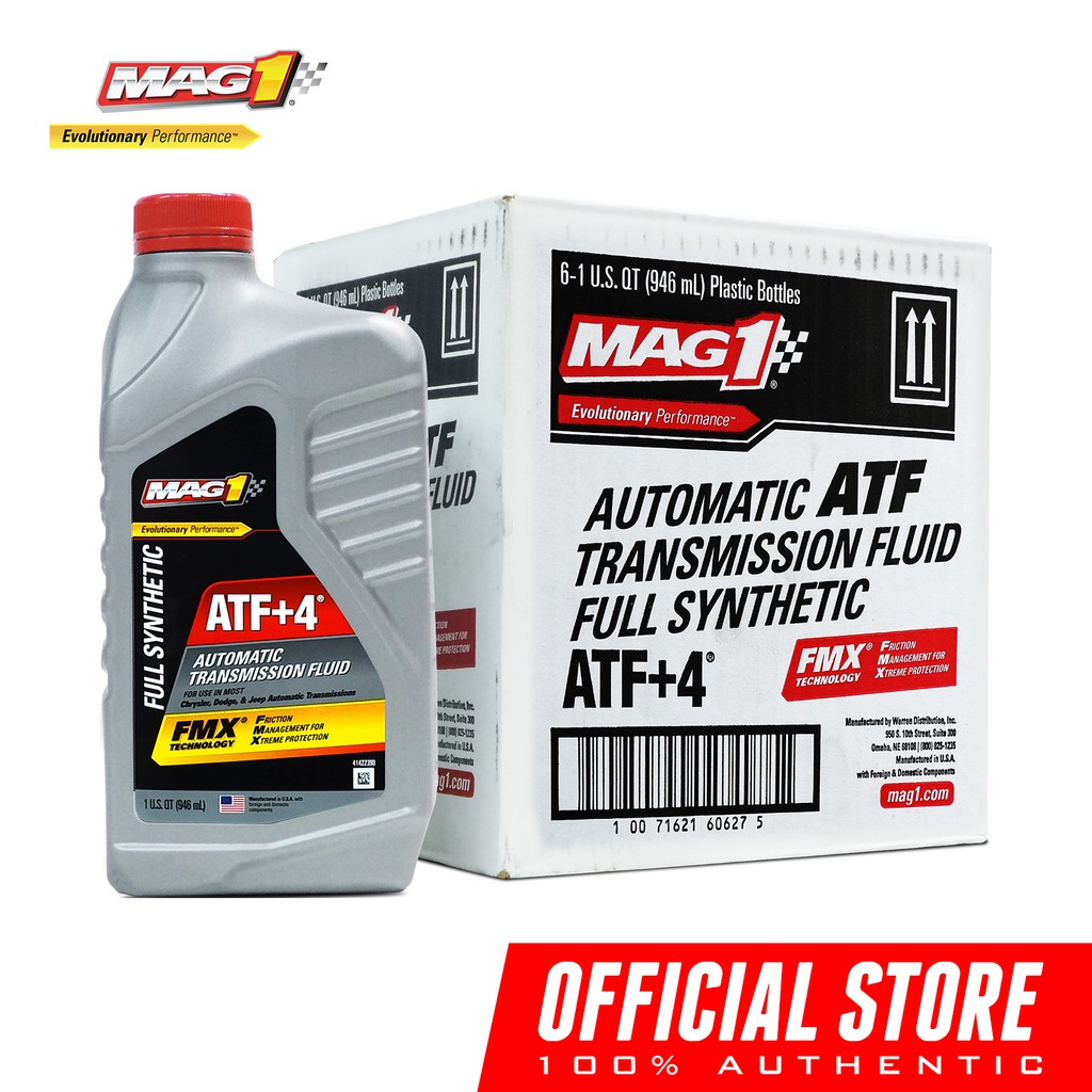 MAG1 ATF +4 Chrysler Transmission Fluid 1qt PN60627 6 Bottles Shopee