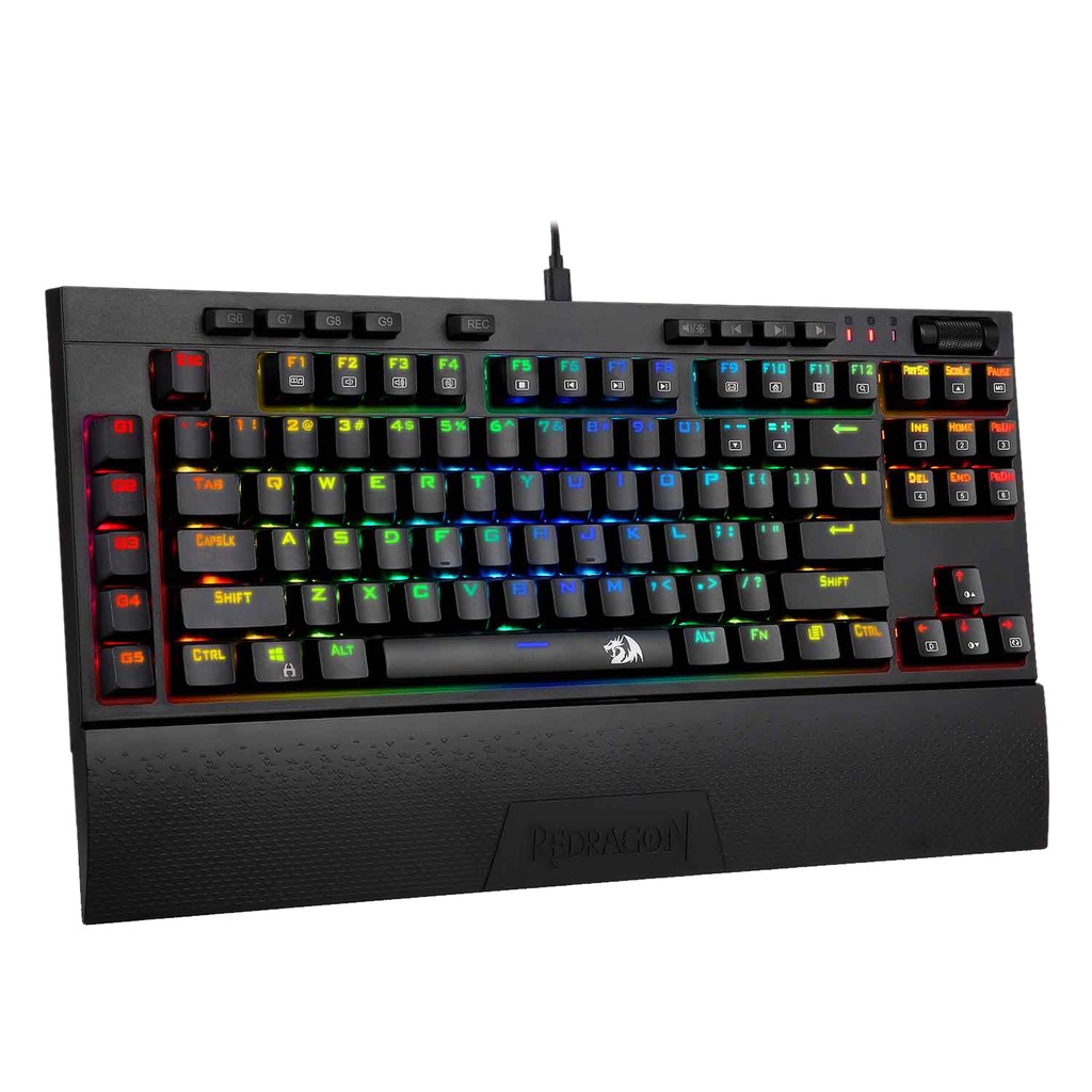 Redragon Broadsword K588 RGB Backlit Mechanical Gaming Keyboard ...