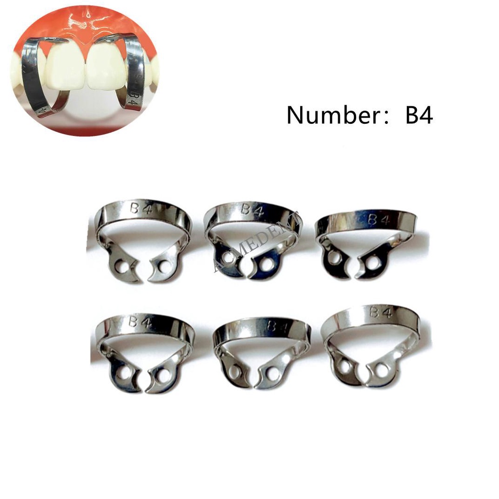 2022 6100Pieces Dental Rubber Dam Clamps B4 Endodontic Dental