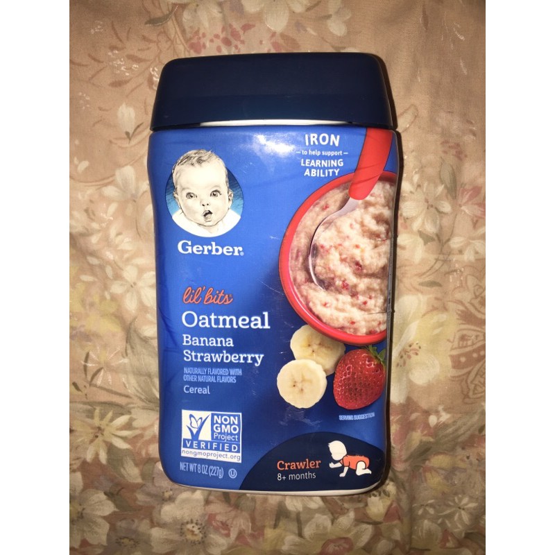 gerber lil bits oatmeal