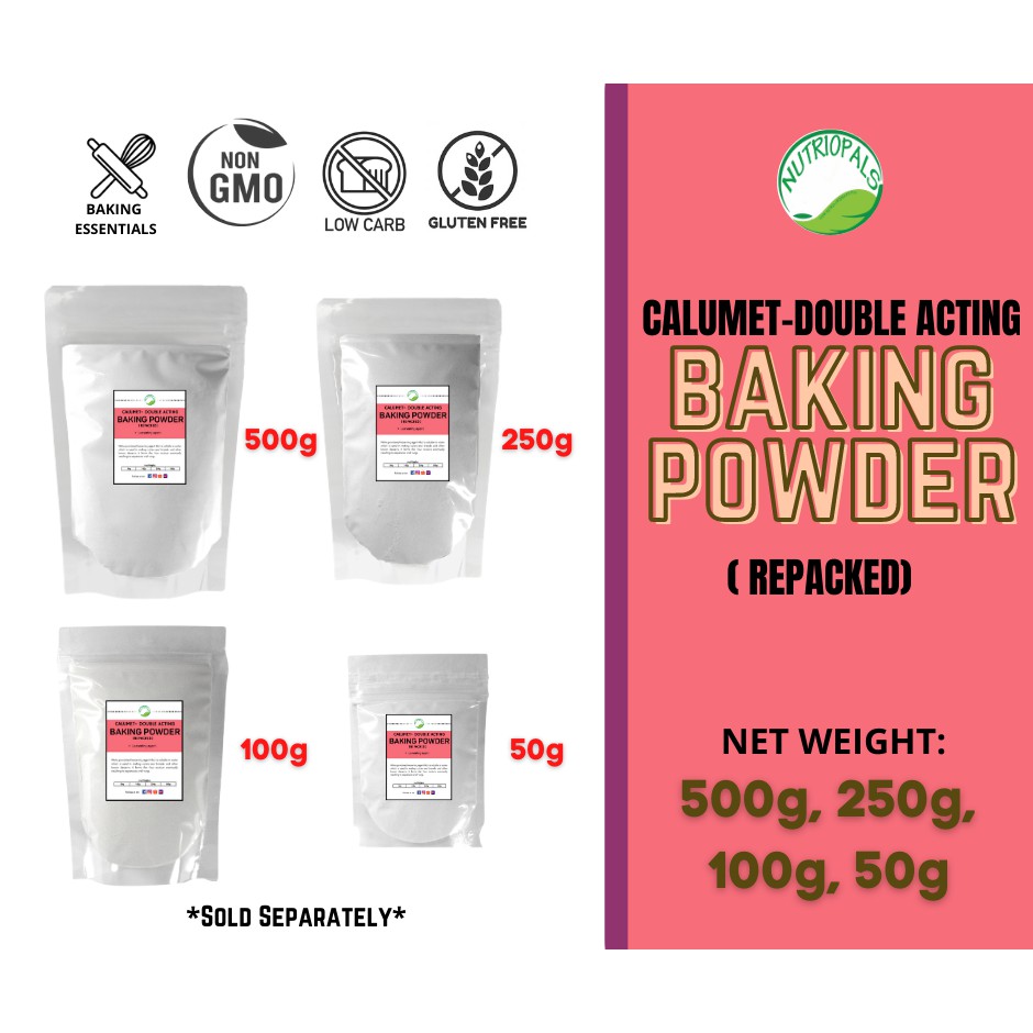 Calumet BAKING POWDER 50g/100g/250g/500g Shopee Philippines