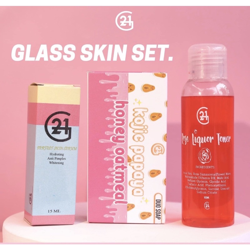 G21 Glass Skin Set Sensitive Skin Set Shopee Philippines