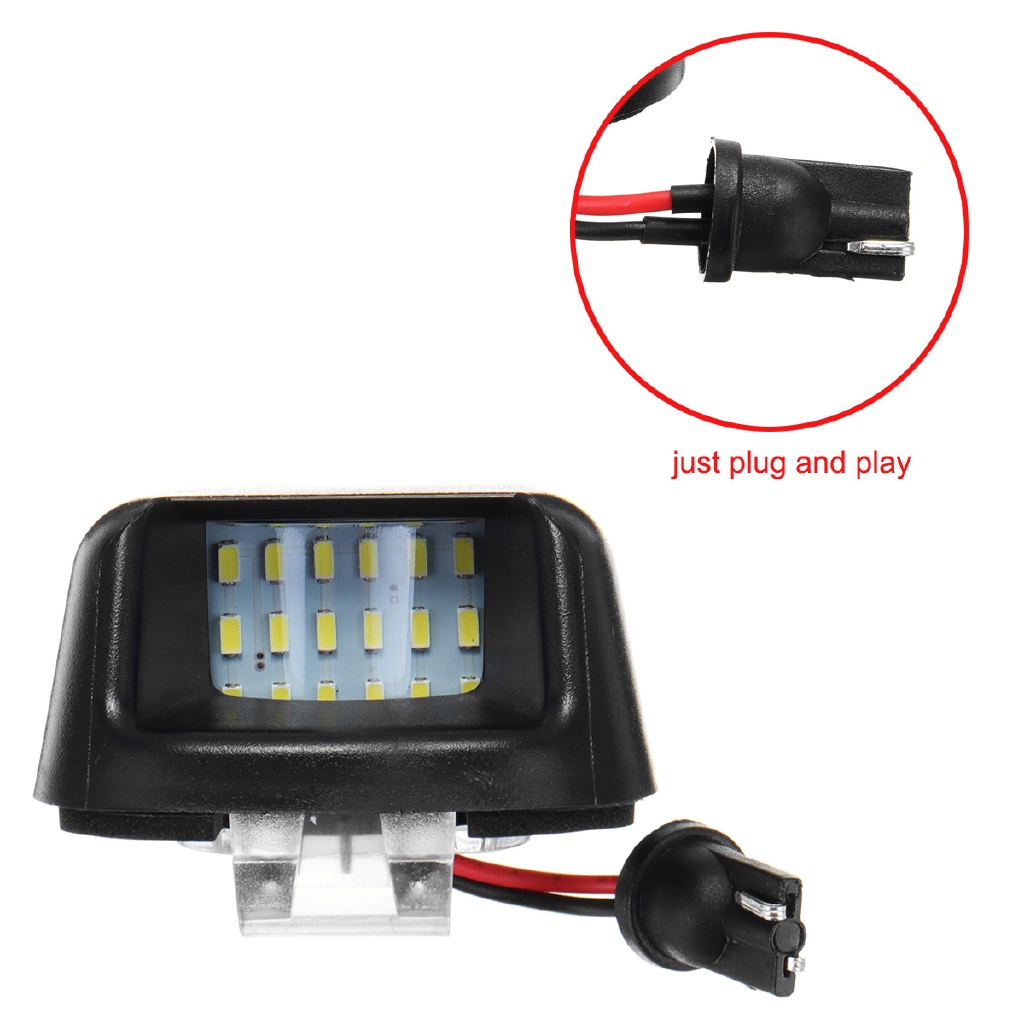 nissan navara number plate light