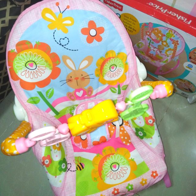 Fisher Price InfanttoToddler Rocker Pink (Preloved) Shopee Philippines