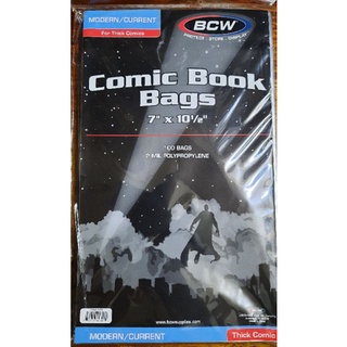 BCW Thick Current Comic Book Size Bags 