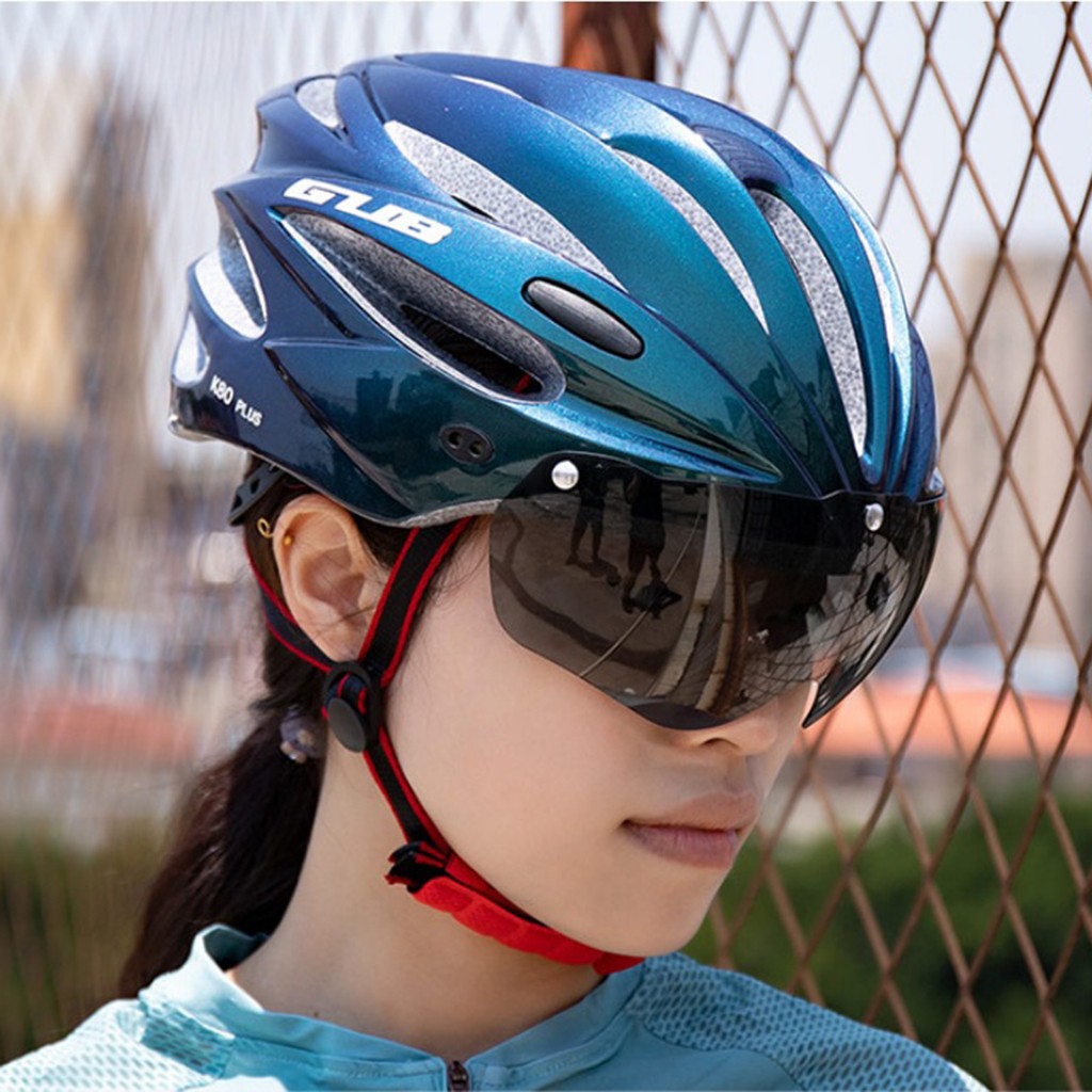 mtb helmet goggles