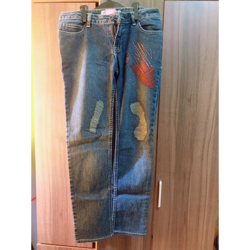 womens size 14 jeans in inches