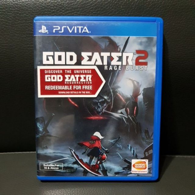 god eater 2 rage burst ps vita