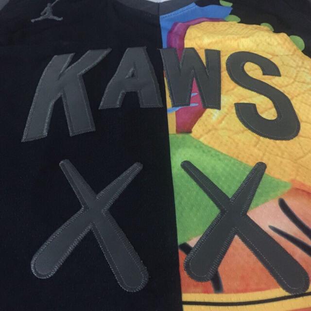 kaws basketball jersey