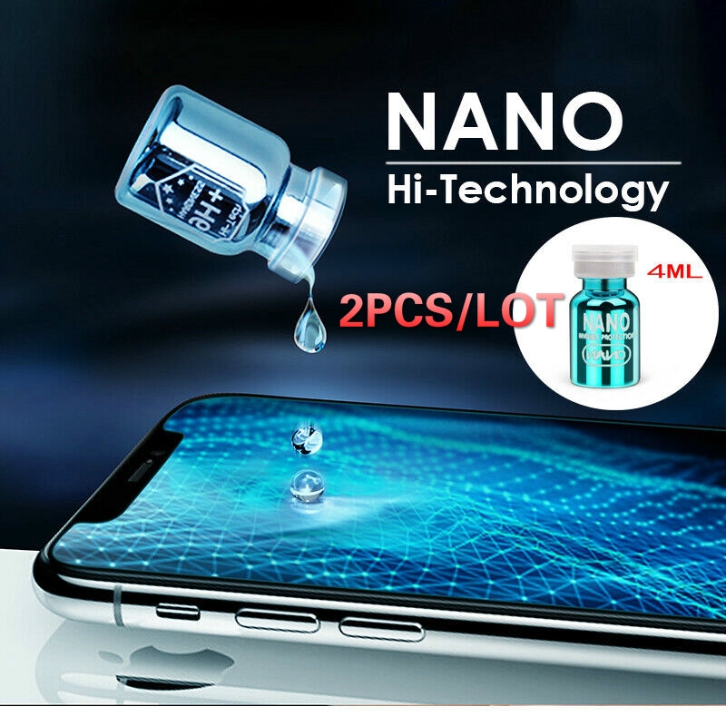 2PCS/Lot 4ML Nano Liquid Oleophobic Coating Film Screen Protector