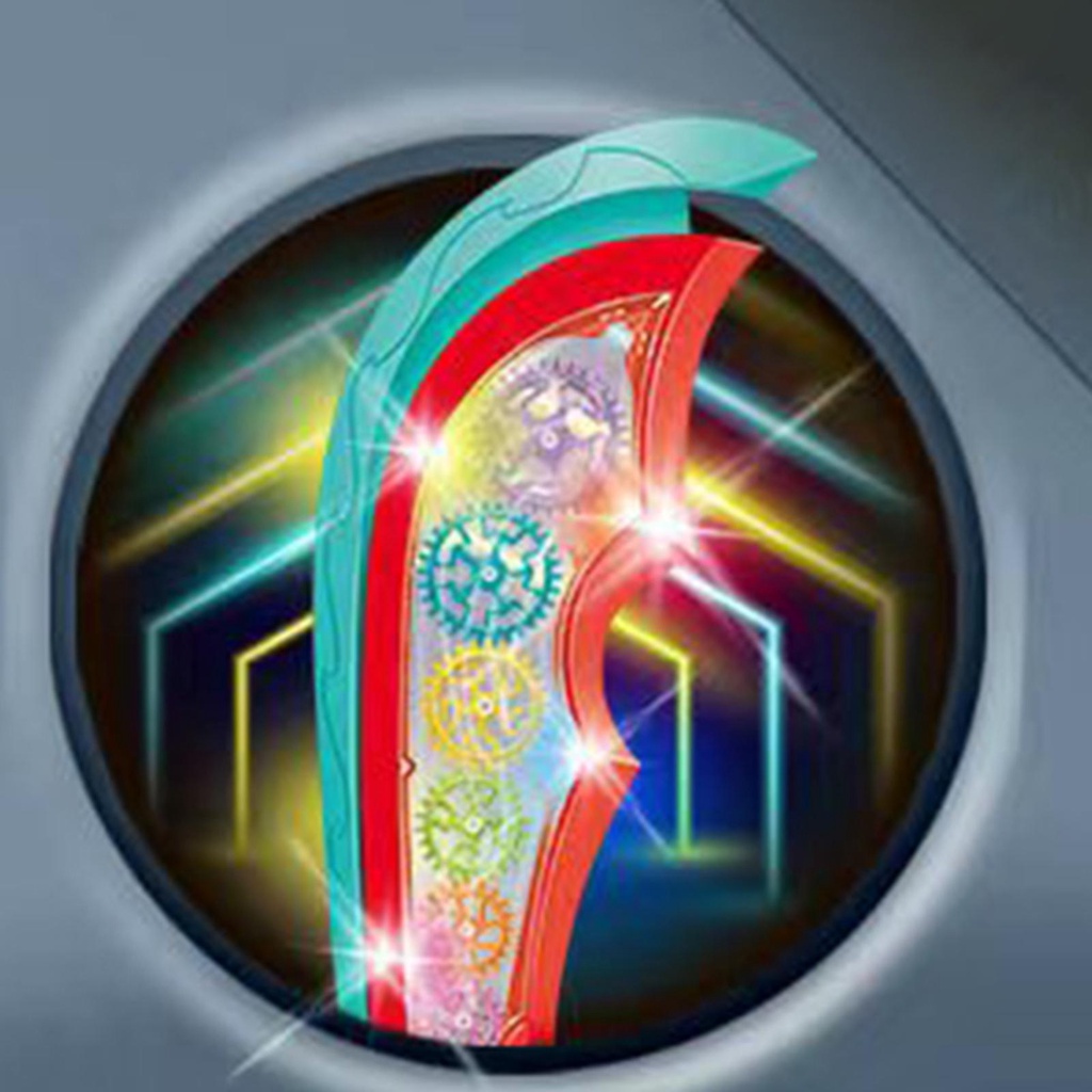 Plastic Light up Gear Sword and Sound Dress up Costume Accessories for