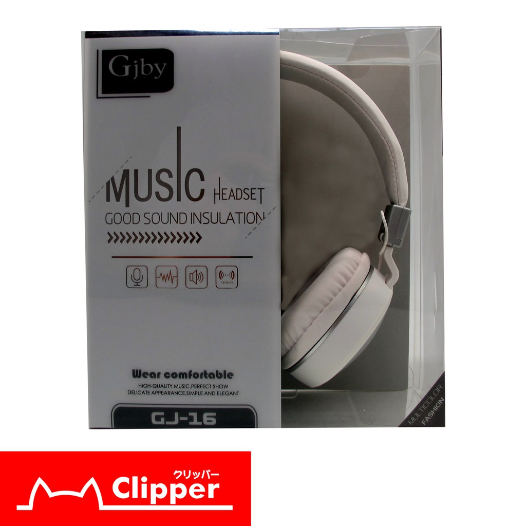 Gjby Music Headset Gj 16 Shopee Philippines