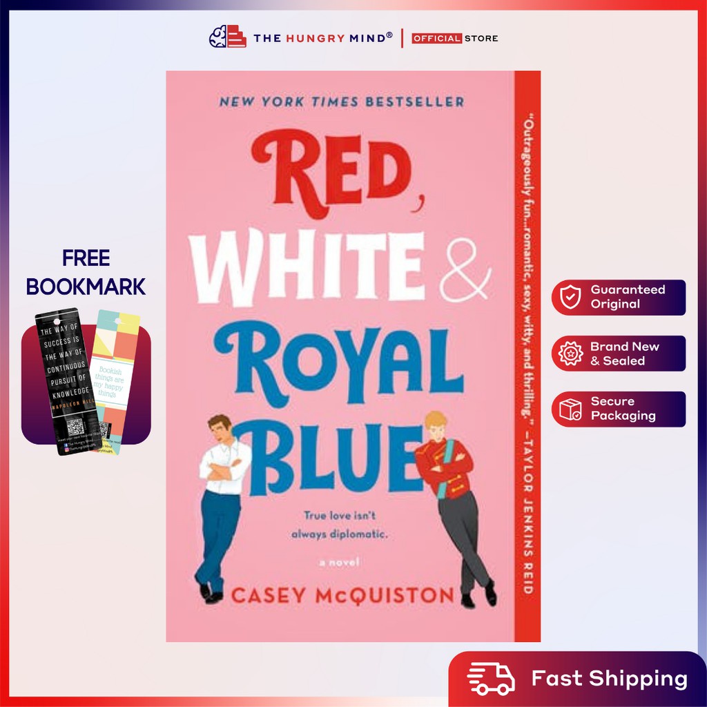 Featured image of Red White & Royal Blue (ORIGINAL) by Casey McQuiston (PB) Fiction Books