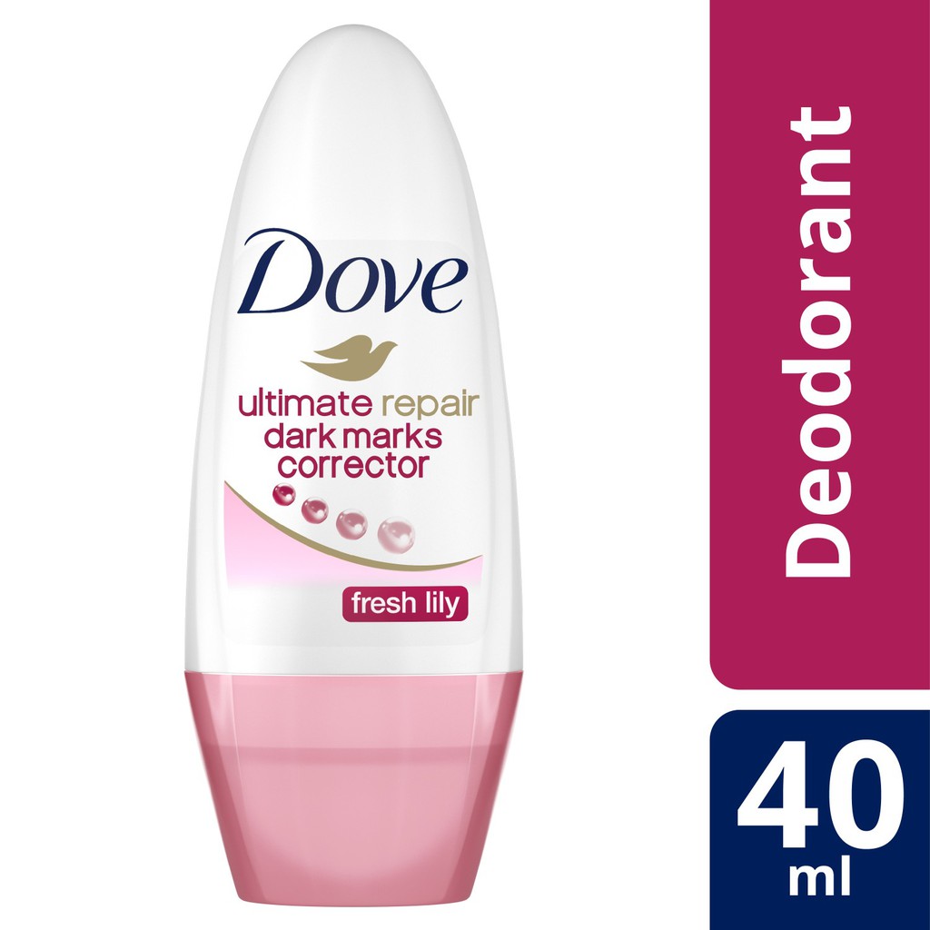Dove Ultimate Repair Fresh Lily Deodorant RollOn 40ml Shopee Philippines