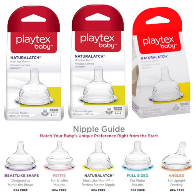 playtex naturalatch