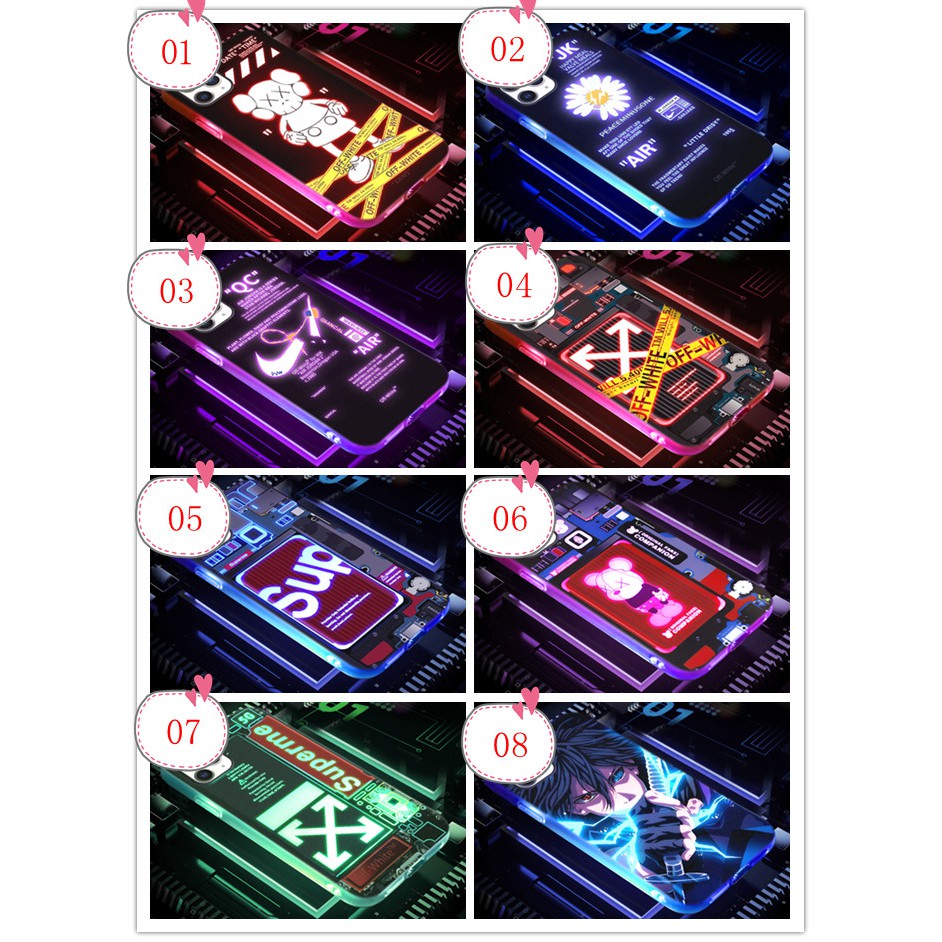 【LED Light】 iPhone 11 Pro/11/11 Pro Max LED Phone Cases Voice Control