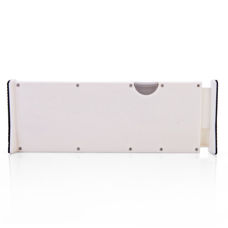 Drawer Dividers White Spring Loaded Expandable Kitchen Bedroom