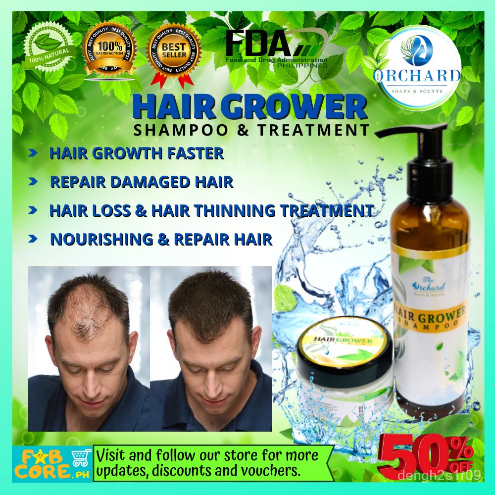 Fabcore PH Best Seller Hair Grower Shampoo and Treatment Set The ...