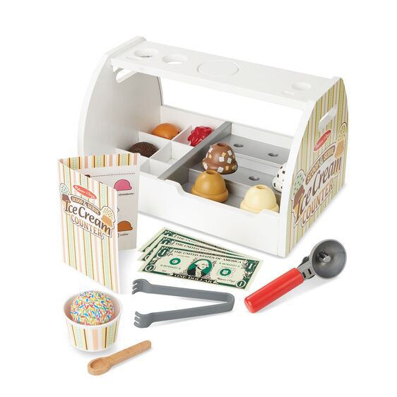 melissa & doug scoop & serve ice cream set