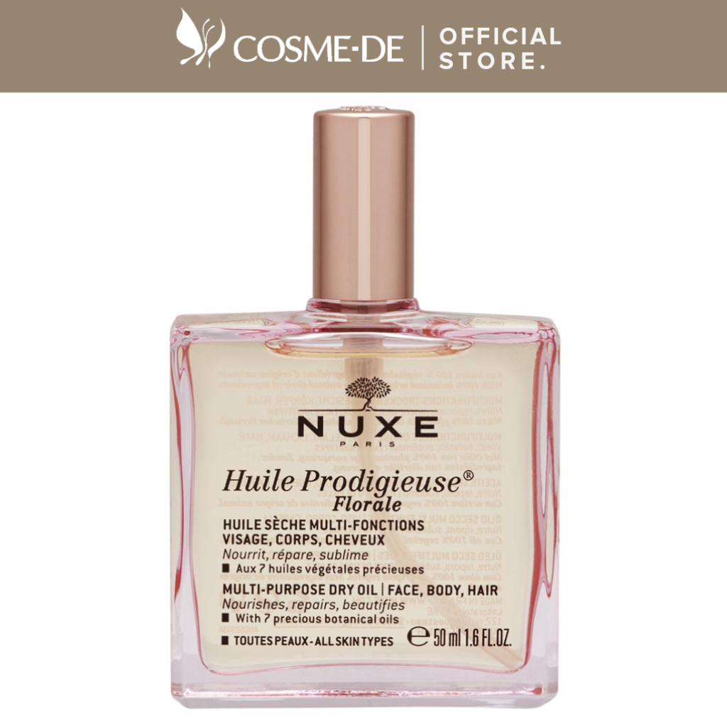 Nuxe Huile Prodigieuse Florale MultiPurpose Dry Oil 50Ml Shopee