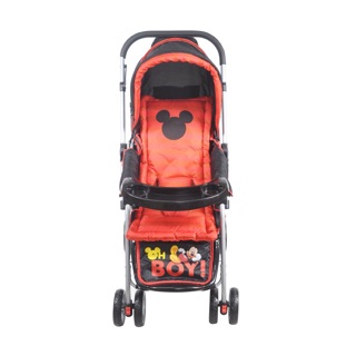 how to fold mickey mouse stroller