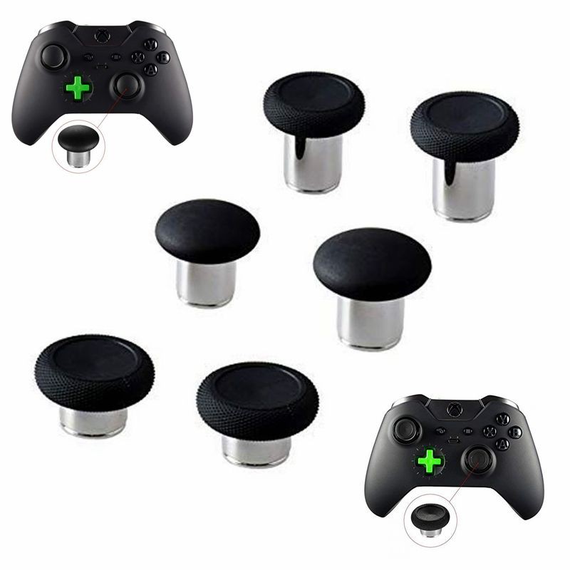 6 in 1 Swap Thumbstick Grips Replacement Parts for Xbox One Elite