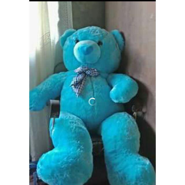 teddy bear color blue