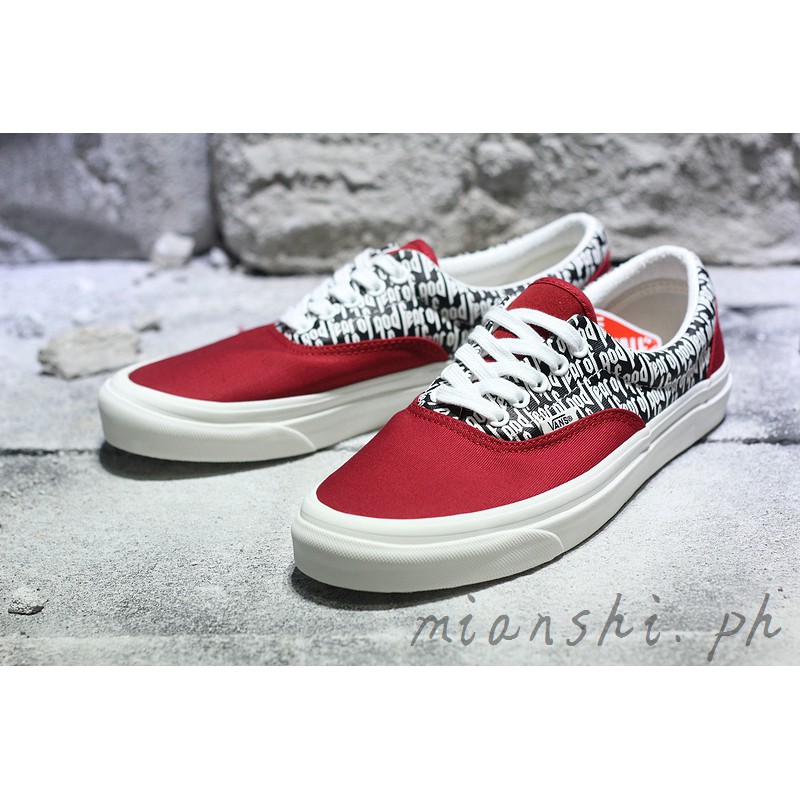 red new vans