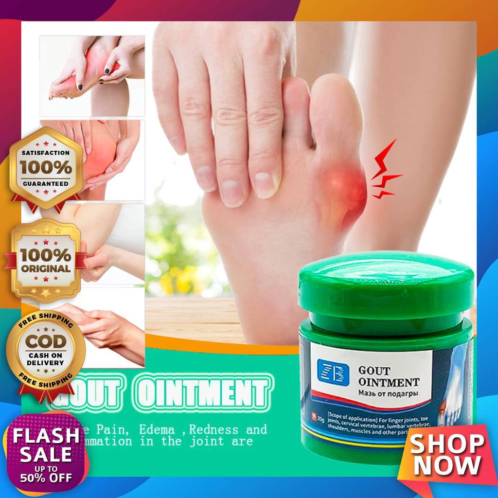 Original Gout Balm Herb Treatment Joint Bone Pain Killer Cream Sore Neck Health Ointment Muscle