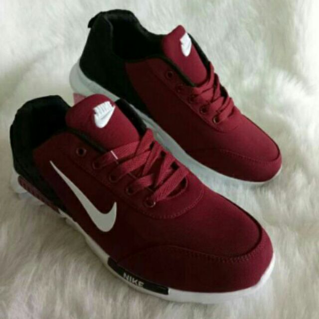 maroon nike shoes mens