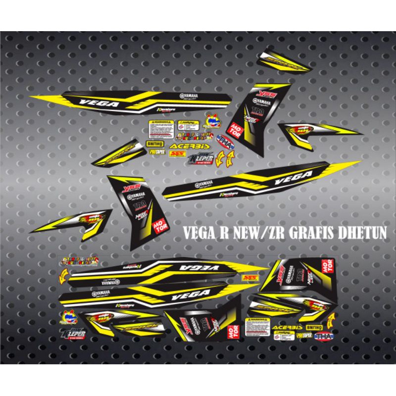 Striping Stickers Variations And Lamination Yamaha Vega R New Zr Spark Shopee Philippines