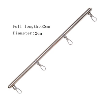 BP9A Removable Stainless Steel Spreader Bar for Sex Hand Cuffs Ankle Cuffs BDSM Slave Cosplay Costum #6