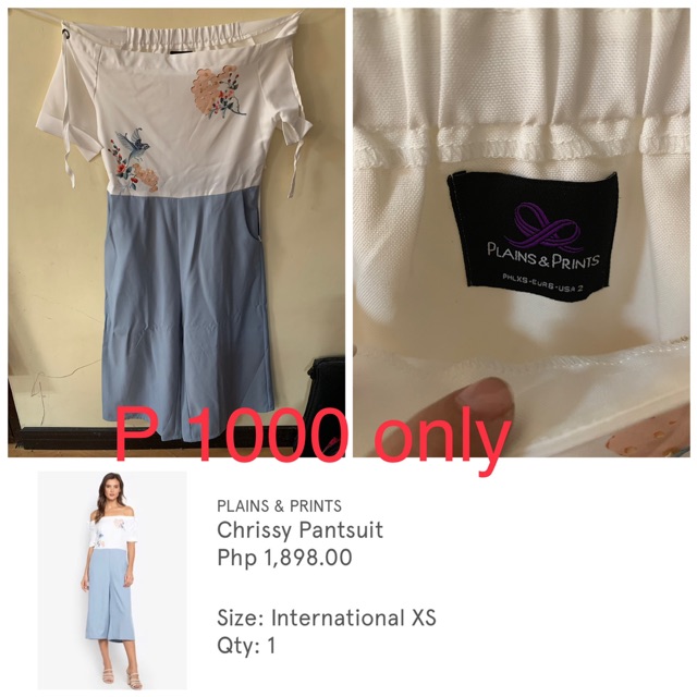 plains and prints pantsuit