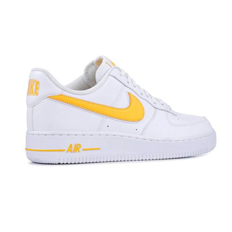 nike air force 1 white and yellow womens