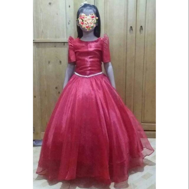 filipiniana gown for kids