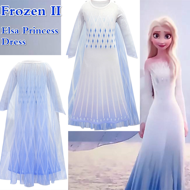 baju princess elsa frozen