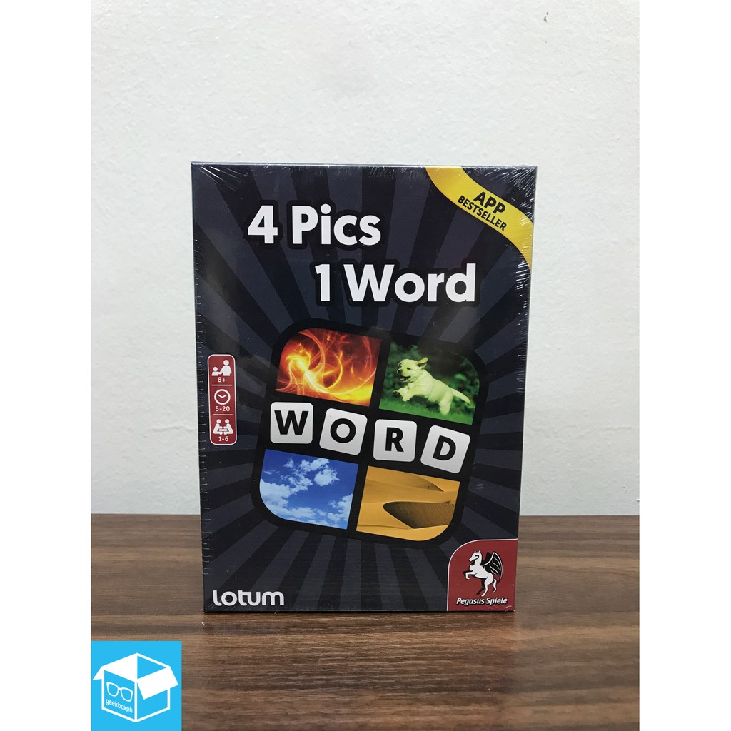 4 Pics 1 Word Party Game Shopee Philippines