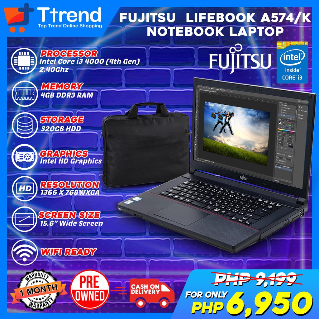 FUJITSU Notebook LIFEBOOK A574 Core i5 8GB HDD500GB テンキーあり 無線LAN Windows10 64bitWPS Office 15.6インチ  パソコン  ノートパソコンHDD500GBampnbsp